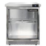 Continental Refrigerator , SWF27NGD-FB, Freezer Counter, Work Top