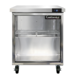 Continental Refrigerator , SWF27NGD, Freezer Counter, Work Top