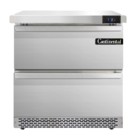 Continental Refrigerator , SWF32N-FB-D, Freezer Counter, Work Top