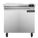 Continental Refrigerator , SWF32N, Freezer Counter, Work Top