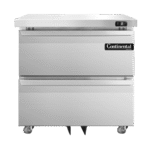 Continental Refrigerator , SWF32N-U-D, Freezer, Undercounter, Reach-In