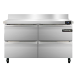 Continental Refrigerator , SWF48NBS-D, Freezer Counter, Work Top