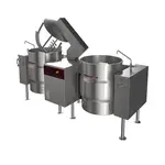 Crown Steam , ELTM-40-2_24KW_208V_3PH, Electric Mixer Kettle on Legs