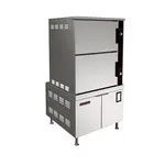 Crown Steam , SCX-2-24, Steam Coil Convection Steamer, 115V, Direct Steam, Boiler Based