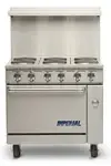 Imperial Range IR-4-G12T-E-C_208V_3PH, Range, 36" Restaurant, Electric