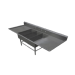 John Boos , 3PB1431-2D30, Sink, (3) Three Compartment